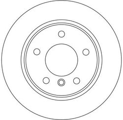 Disc frana TRW DF4448