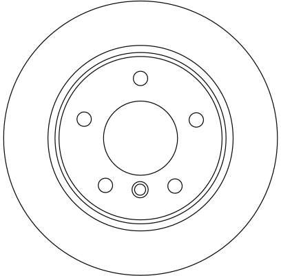 Disc frana TRW DF4448