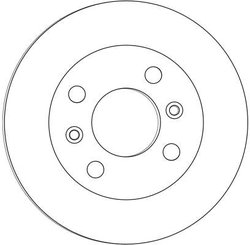 Disc frana TRW DF4458