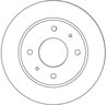 DISC FRANA TRW DF4463 - Compatibil cu MITSUBISHI, SMART