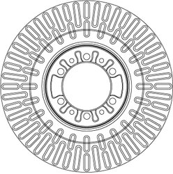 DISC FRANA TRW DF4485 - Compatibil cu MITSUBISHI, MITSUBISHI (BJC)