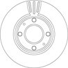 Disc frana TRW DF4496