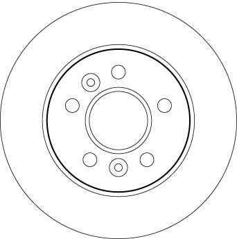 DISC FRANA TRW DF4546 - Compatibil cu RENAULT