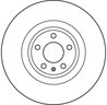 DISC FRANA TRW DF4695S - Compatibil cu AUDI, AUDI (FAW)