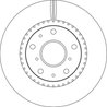 Disc frana TRW DF4741