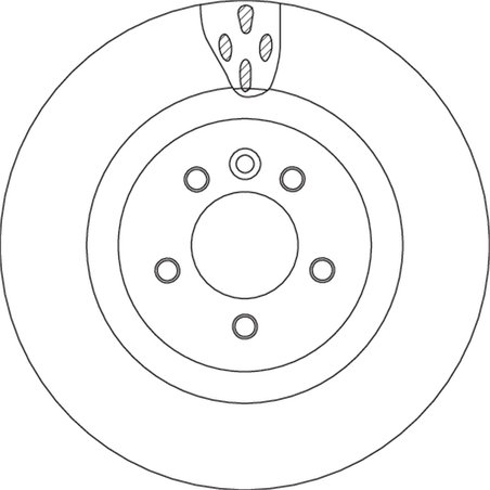 Disc frana TRW DF4792S