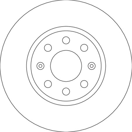 DISC FRANA TRW DF4796 - Compatibil cu FIAT, OPEL, VAUXHALL