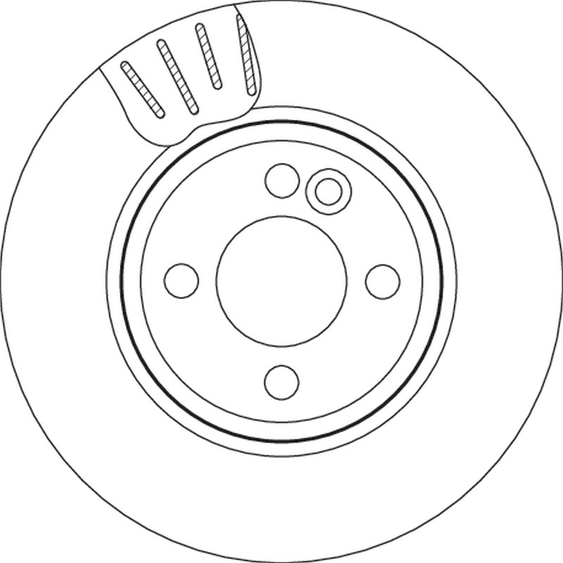 Disc frana TRW DF4799