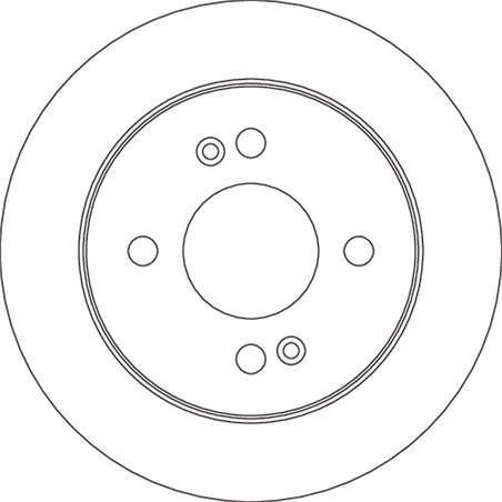 DISC FRANA TRW DF4801 - Compatibil cu HYUNDAI, KIA