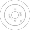 Disc frana TRW DF4803