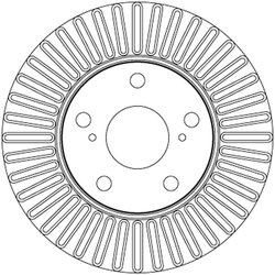 Disc frana TRW DF4808