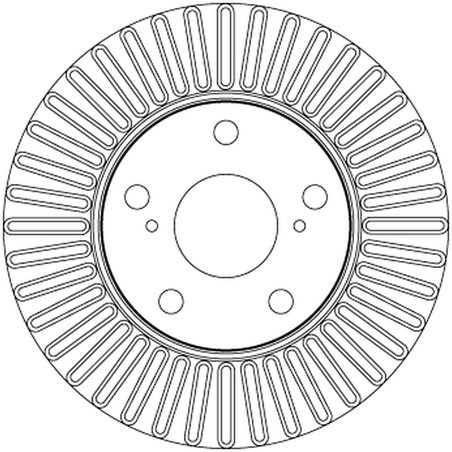 Disc frana TRW DF4808