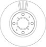 Disc frana TRW DF4824