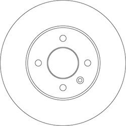 Disc frana TRW DF4839