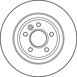 DISC FRANA TRW DF4844 - Compatibil cu VOLVO