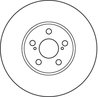 Disc frana TRW DF4871