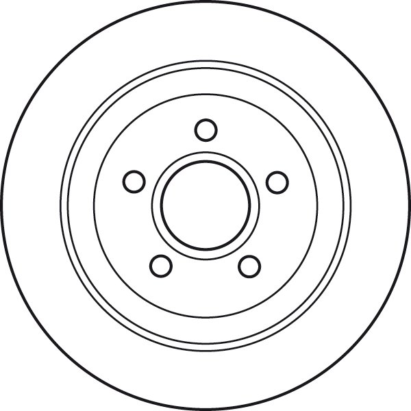DISC FRANA TRW DF4875 - Compatibil cu CHRYSLER, DODGE