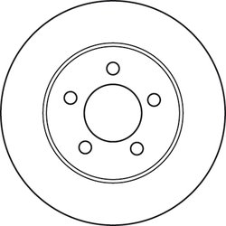 DISC FRANA TRW DF4885S - Compatibil cu JEEP