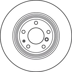 DISC FRANA TRW DF4891 - Compatibil cu ALPINA, BMW