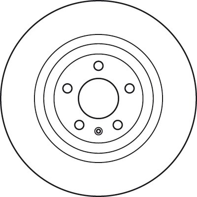DISC FRANA TRW DF4893S - Compatibil cu AUDI