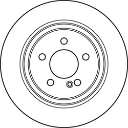DISC FRANA TRW DF4915 - Compatibil cu MERCEDES-BENZ