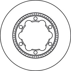 Disc frana TRW DF4919S