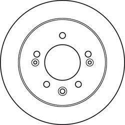 DISC FRANA TRW DF4923 - Compatibil cu HYUNDAI, HYUNDAI (BEIJING), KIA, KIA (DYK)