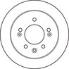 DISC FRANA TRW DF4923 - Compatibil cu HYUNDAI, HYUNDAI (BEIJING), KIA, KIA (DYK)