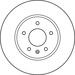 DISC FRANA TRW DF4928S - Compatibil cu CHEVROLET, CHEVROLET (SGM), OPEL, PONTIAC, VAUXHALL