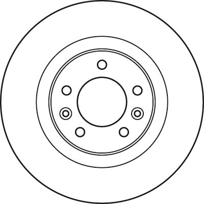 Disc frana TRW DF4945