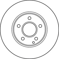 Disc frana TRW DF4947