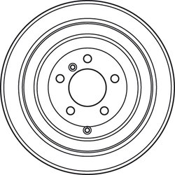 DISC FRANA TRW DF4954S - Compatibil cu LAND ROVER