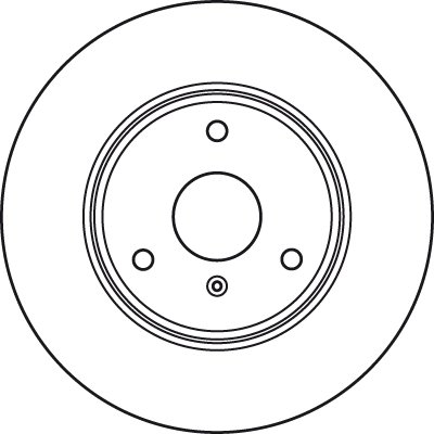 DISC FRANA TRW DF4961 - Compatibil cu SMART
