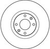 DISC FRANA TRW DF4962S - Compatibil cu CITROEN, DS, DS (CAPSA), OPEL, PEUGEOT, VAUXHALL