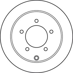 DISC FRANA TRW DF4973 - Compatibil cu MITSUBISHI, MITSUBISHI (SOUEAST)