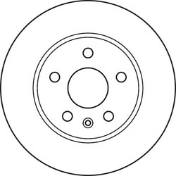 DISC FRANA TRW DF4995S - Compatibil cu BUICK (SGM), CHEVROLET, CHEVROLET (SGM), OPEL, SAAB, VAUXHALL