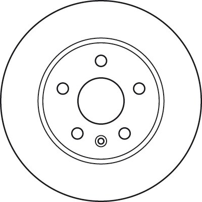 DISC FRANA TRW DF4995S - Compatibil cu BUICK (SGM), CHEVROLET, CHEVROLET (SGM), OPEL, SAAB, VAUXHALL
