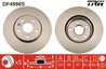 DISC FRANA TRW DF4996S - Compatibil cu CHEVROLET, OPEL, SAAB, VAUXHALL