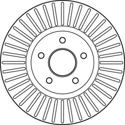 DISC FRANA TRW DF6019S - Compatibil cu FORD, FORD AUSTRALIA