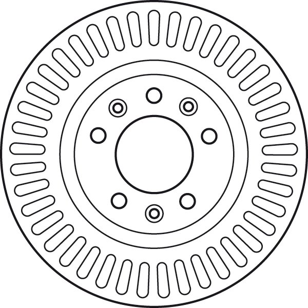 DISC FRANA TRW DF6020S - Compatibil cu CITROEN, FIAT, PEUGEOT, TOYOTA