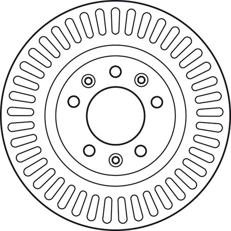 DISC FRANA TRW DF6020S - Compatibil cu CITROEN, FIAT, PEUGEOT, TOYOTA