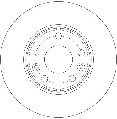 Disc frana TRW DF6072