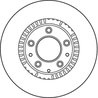 DISC FRANA TRW DF6068 - Compatibil cu MAZDA