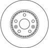 DISC FRANA TRW DF6110 - Compatibil cu MERCEDES-BENZ, NISSAN, RENAULT