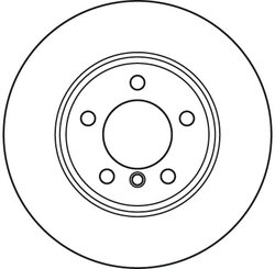 DISC FRANA TRW DF6119S - Compatibil cu MINI