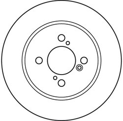 DISC FRANA TRW DF6122 - Compatibil cu SUZUKI