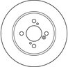 DISC FRANA TRW DF6122 - Compatibil cu SUZUKI