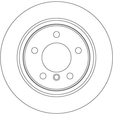 DISC FRANA TRW DF6137 - Compatibil cu BMW