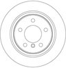 DISC FRANA TRW DF6137 - Compatibil cu BMW