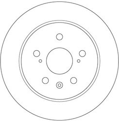 DISC FRANA TRW DF6178 - Compatibil cu FIAT, SUZUKI